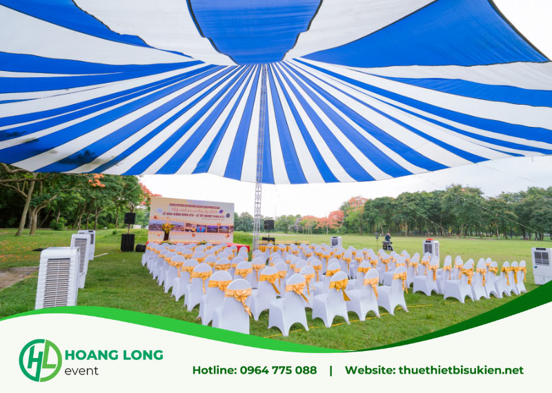 thiết bị tổ chức lễ bế giảng 